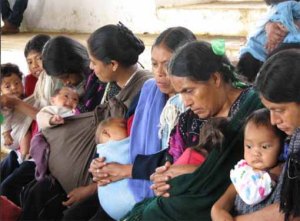 Those Displaced from Colonia Puebla Attend Mass in Acteal