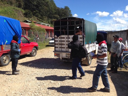 Photo taken in La Realidad by Isaín Mandujano for Proceso