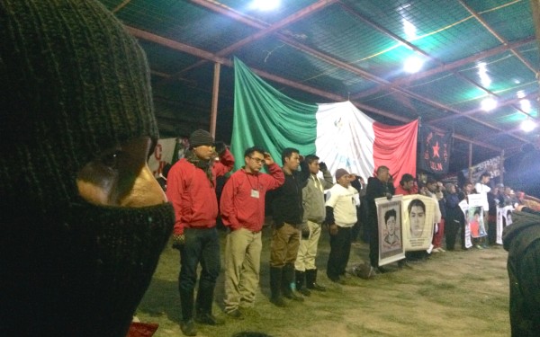 In Oventik, EZLN Celebrates 21st Anniversary with Ayotzinapa