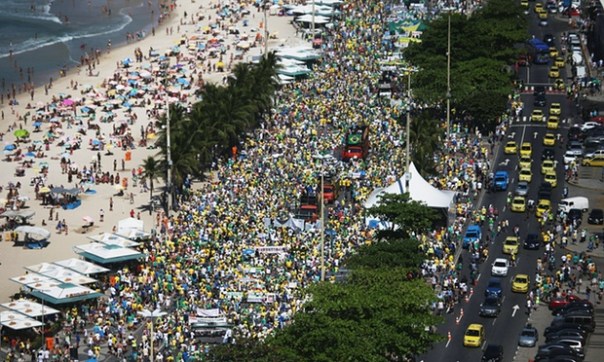 June 2013 demonstration in Rio