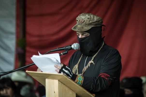 Galeano (aka Marcos) at the Seminar