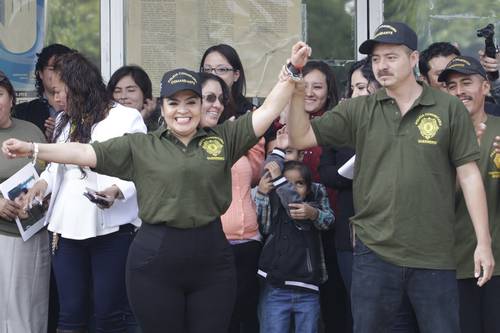 Family members, friends and activists