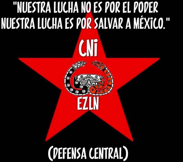 "Our fight is not for power, our fight is for saving Mexico."