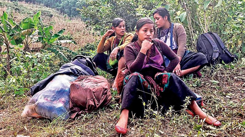 Displaced by bullets. Photo: Isaín Mandiujano.